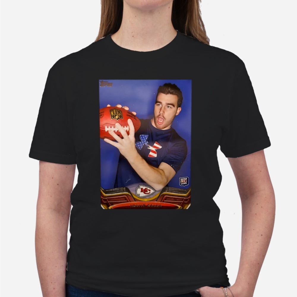 CHIEFS TRAVIS KELCE XL ADULT TEE-SHIRT PROMOTIONAL TOPPS NEW CONDITION !!